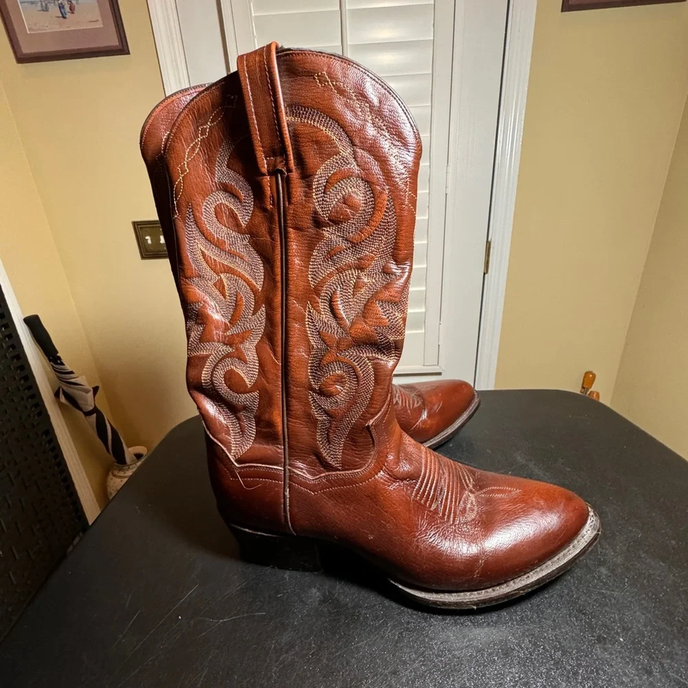 Dan Post boot size 9.5 DP211R cowboy western boot